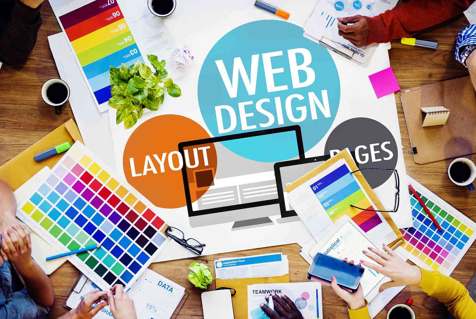 Web designers illustration